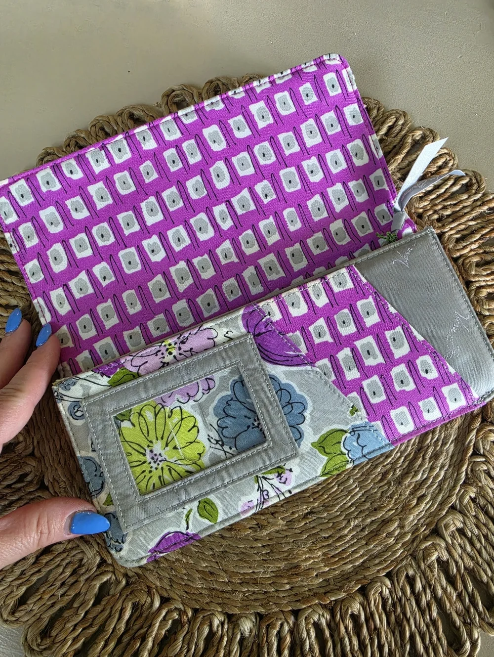 Vera Bradley Long Wallet - Picture 4 of 6